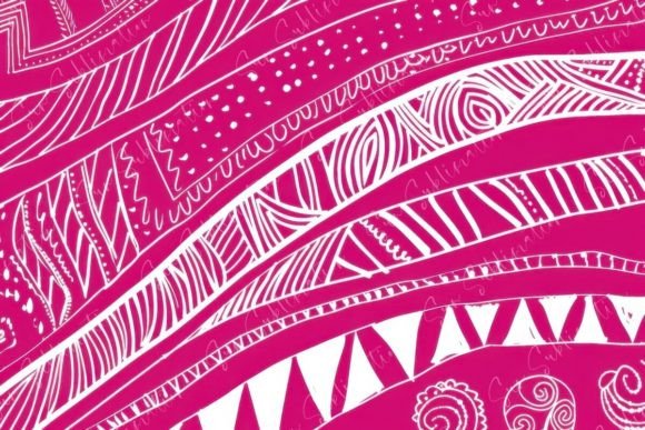 Abstract Line Patterns for Creative and Professional Use