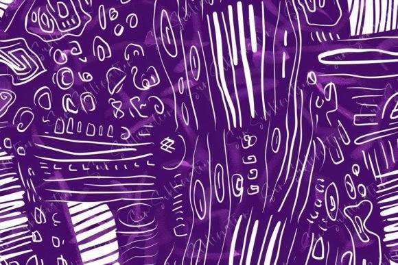 Abstract Purple Patterns for Creative and Professional Use
