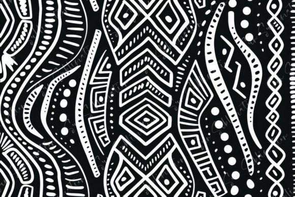 Abstract Tribal Patterns: A Modern Design Trend