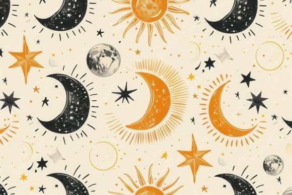 Celestial Patterns: A Fusion of Art, Design, and Modern Creativity