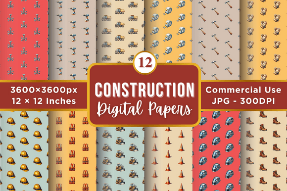 Construction Digital Paper Patterns: A Versatile Tool for Creative Projects