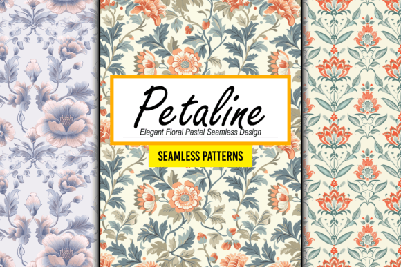 Elegant Floral Pastel Seamless Patterns: A Strategic Design Tool for Modern Creativity