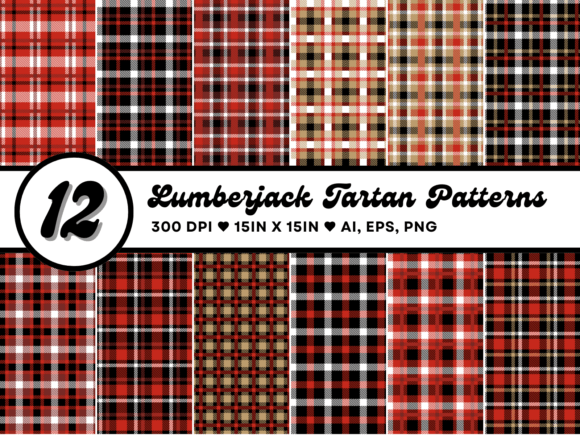 Lumberjack Tartan Patterns: A Versatile Design Element for Creative and Professional Projects