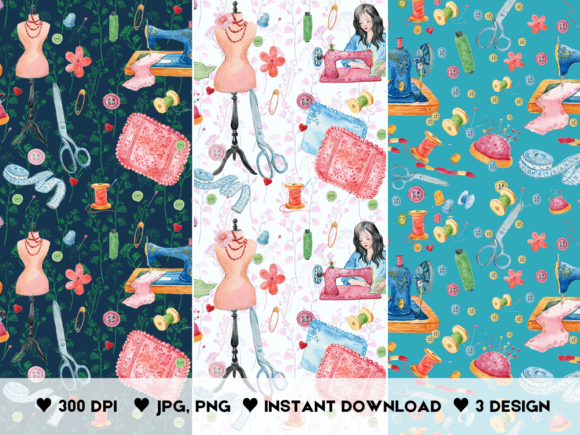 Sewing Seamless Patterns