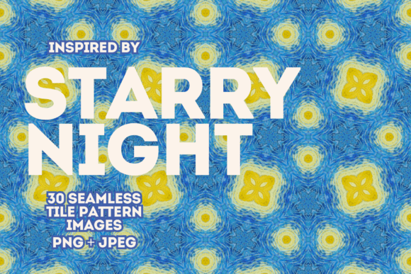 Starry Night Inspired Tile Patterns: A Modern Artistic Revolution for Creative Projects