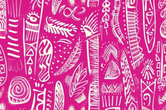 Tribal Pink Patterns